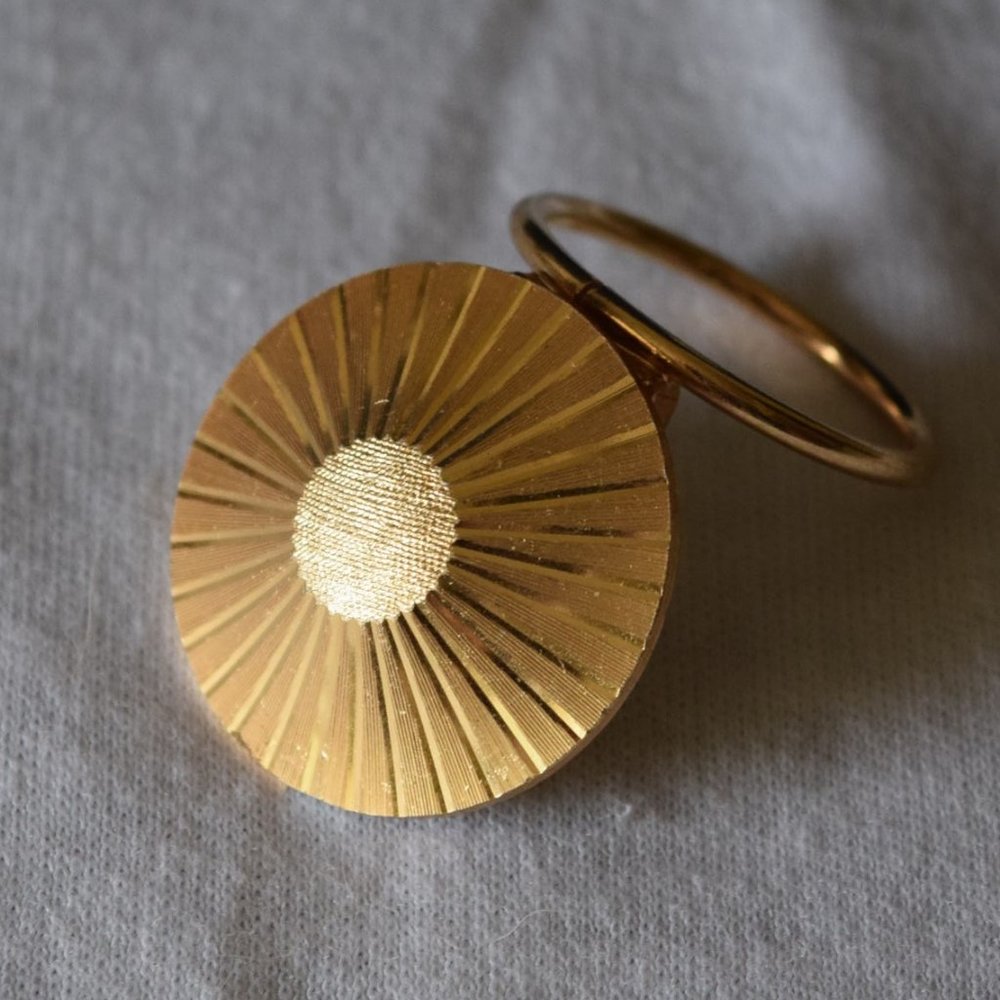 West Germany Dress Scarf Clip Vintage ...